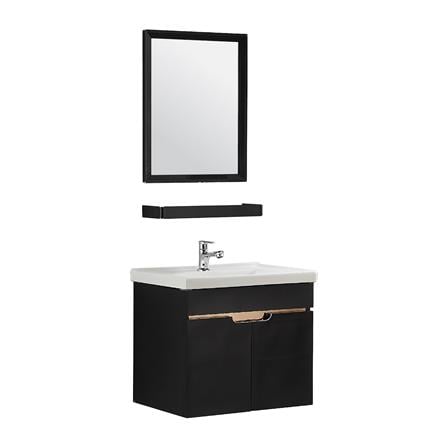SORENTO COUNTER WASHBASIN 6IN1 SET SRTBF11707 BLACK