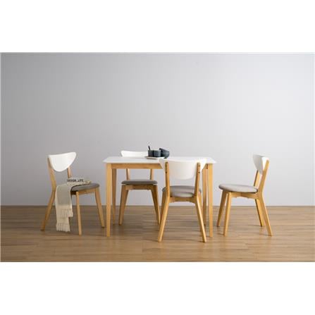 DINING CHAIR NAIDA WHITE OAK