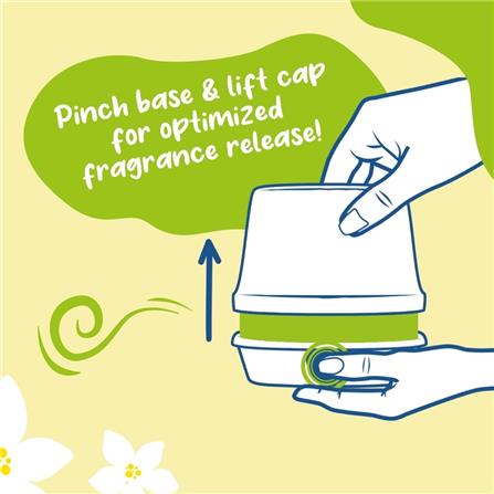 GLADE ESSENCES ELITE SCENTED GEL BAMBOO FOREST & WHITE TEA 180G