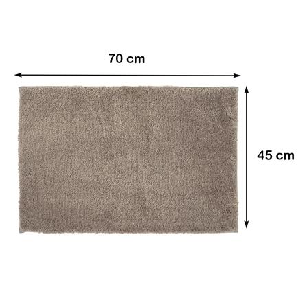 HOME LIVING STYLE RUG SIMPLE 45X70CM BROWN