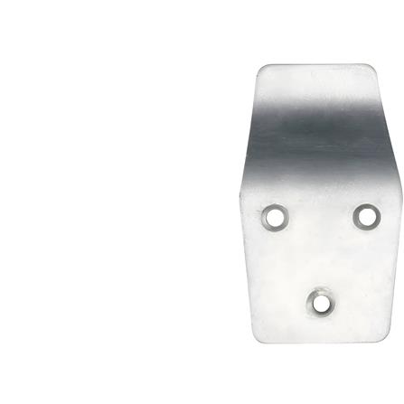 DONMARK WALL-MOUNTED WASHBASIN BRACKET ATS-20 SILVER