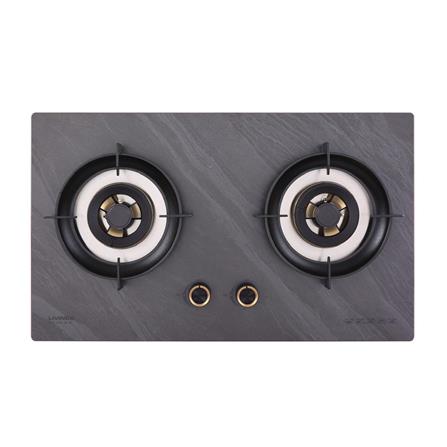 LIVINOX GAS HOB LGH-438G 2B-SL 2BURNER 5.5KW 75CM GREY SINTERED STONE