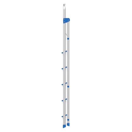 A-FRAME ALUMINUM LADDER WITH HANDLE MATALL WK4028-6 6-STEP