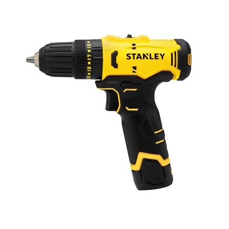 12V CORDLESS DRILL DRIVER (2X BATTERY INCLUDED) STANLEY SCD10D2K-B1
