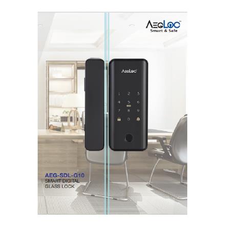 AEGLOC DIGITAL GLASS DOOR LOCK AEG-G10