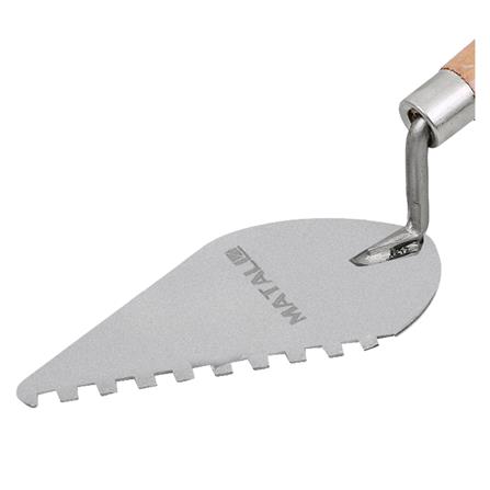 NOTCHED TROWEL MATALL 6IN