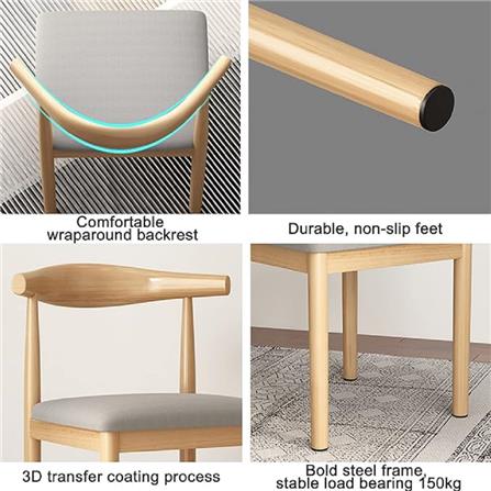 DINING CHAIR RESTAURANT BROWN