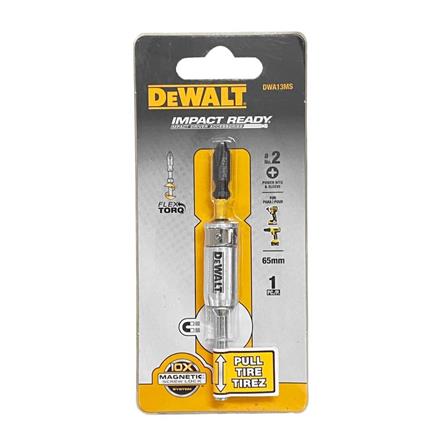 MAGNETIC SCREWDRIVER BIT DEWALT DWA13MS 65MM