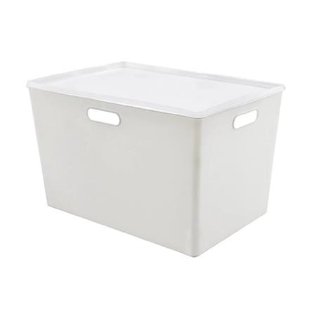SMALL PLASTIC STORAGE STACKO 26.3X38.6X23.5CM BT40-2 WHITE