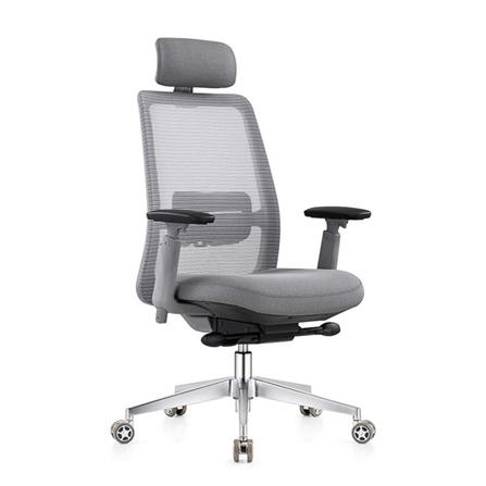 OFFICE CHAIR FURDINI DOMINIC MESH/FABRIC GREY [EXCLUSIVE FROM HOMEPRO THAILAND]