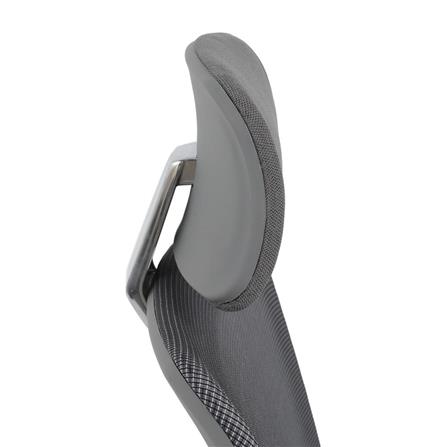 OFFICE CHAIR FURDINI DOMINIC MESH/FABRIC GREY [EXCLUSIVE FROM HOMEPRO THAILAND]