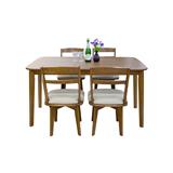 4-SEATER DINING TABLE SET FURDINI KARAKED WALNUT [EXCLUSIVE FROM HOMEPRO THAILAND]
