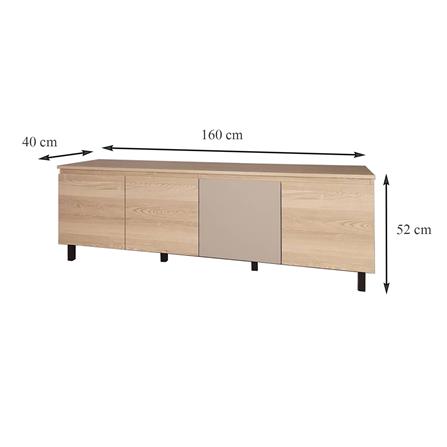 TV STAND FURDINI THRU TV1664 OTTAWA/SANDSTONE [EXCLUSIVE FROM HOMEPRO THAILAND]