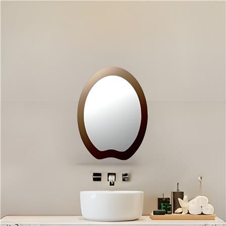 MODERN BATH TWO TONE BRONZE RT. MIRROR MX-1824 OLIVE 60X45CM