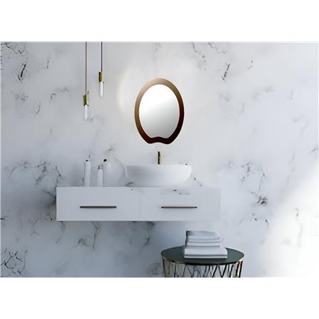 MODERN BATH TWO TONE BRONZE RT. MIRROR MX-1824 OLIVE 60X45CM