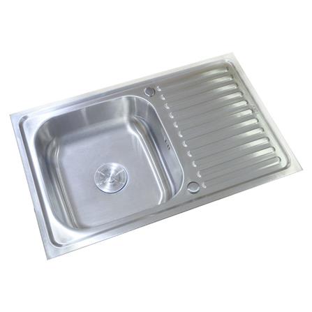 BUILT-IN SINK AXIA PP 8050 1B1D STAINLESS STEEL [EXCLUSIVE FROM HOMEPRO THAILAND]