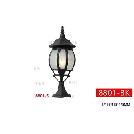 BO GATE LAMP 8801/S 475MM E27 BLACK