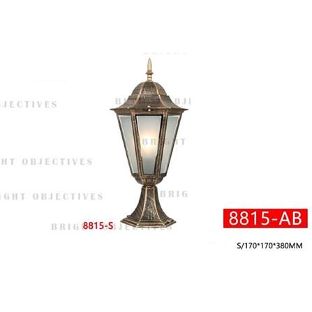 BO GATE LAMP 8815/S 380MM E27 ANTIQUE BRASS