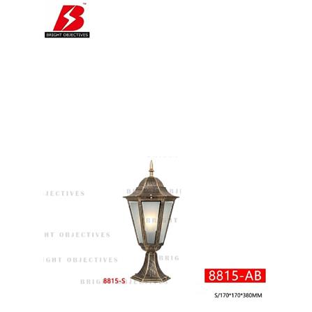 BO GATE LAMP 8815/S 380MM E27 ANTIQUE BRASS