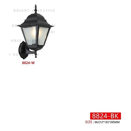 BO WALL OUTDOOR 8824/W 395MM E27 BLACK
