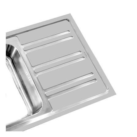 BUILT-IN SINK AXIA RIVIERA 120 2B1D STAINLESS STEEL [EXCLUSIVE FROM HOMEPRO THAILAND]