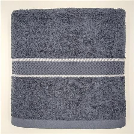 MONTEX ANTIBACTERIAL BATH TOWEL 68X137CM MTX-TWANT2754-DARK GREY