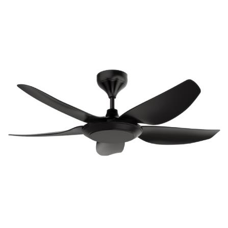 RUBINE CEILING FAN AVENS 5BLADE MATTE BLACK 42INCH