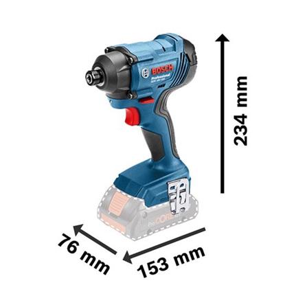 BOSCH 18V CORDLESS IMPACT DRIVER (SOLO) GDR 180-LI