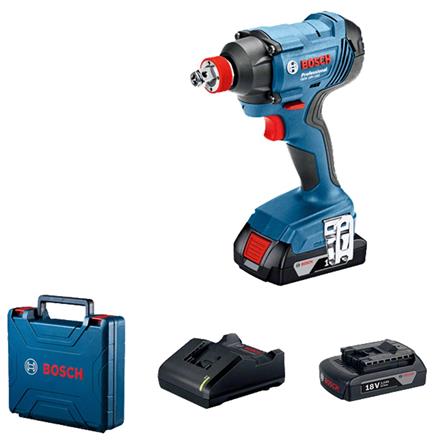 BOSCH CORDLESS 18V IMPACT DRIVER/WRENCH 2-IN-1 GDX 180-LI (BATTERY INCLUDED)