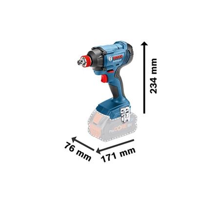 BOSCH CORDLESS 18V IMPACT DRIVER/WRENCH 2-IN-1 GDX 180-LI (BATTERY INCLUDED)