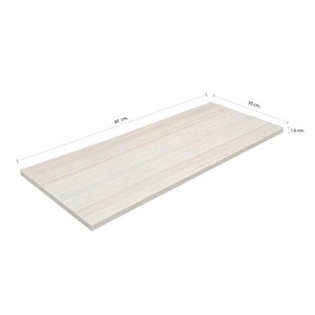 WOODEN SHELF 680X30X1.6CM STACKO WALNUT