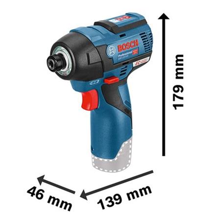 BOSCH 12V CORDLESS BRUSHLESS IMPACT DRIVER (BATTERY INCLUDED) GDR 12V-EC