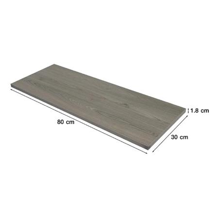 WOODEN SHELF 80X30X1.8CM STACKO VERMONT