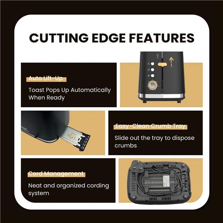 RUSSELL TAYLORS TOASTER RT30 925W 2 SLICE
