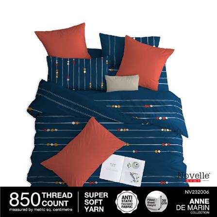 NOVELLE ANNE DE MARIN COMFORTER SET QUEEN