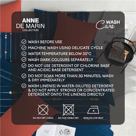 NOVELLE ANNE DE MARIN COMFORTER SET QUEEN