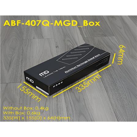 MODERN DEPOT SHELF RECTANGLE ABF-407Q-MGD ROSE GOLD