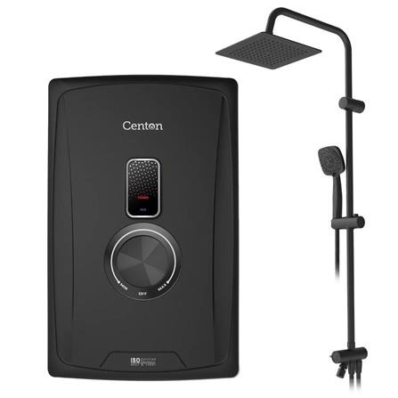 CENTON SHOWER HEATER DC PUMP WITH RAIN SHOWER VIDAS SERIES VD721ESP MATTE BLACK