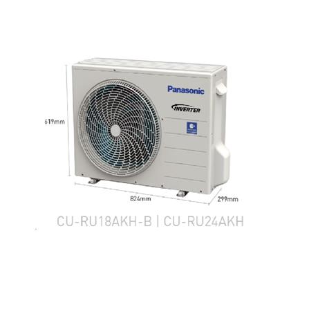 PANASONIC X-DELUXE INVERTER AIR CONDITIONER CS-RU24AKH-1 2.5HP INV
