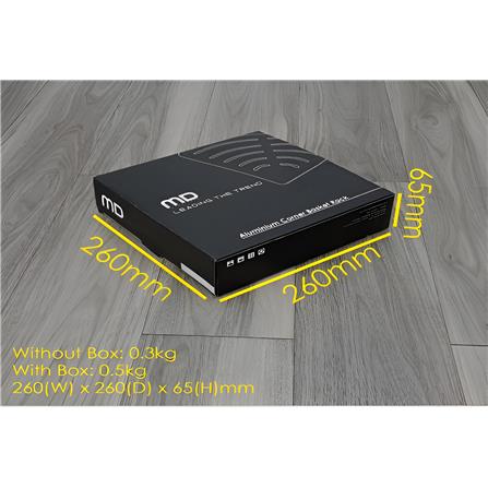 MODERN DEPOT SHELF CORNER RACK ABF-237T-MGD ROSE GOLD