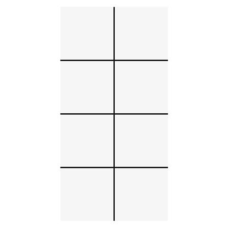 DURAGRES WALLTILE 20X40CM GOODNESS BLACK 0.96M2