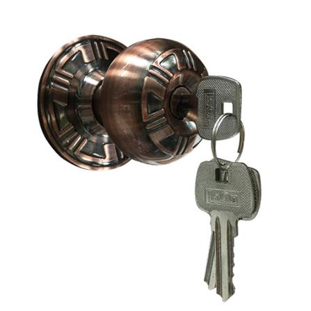 ISON ENTRANCE KNOB 8937 ANTIQUE COPPER