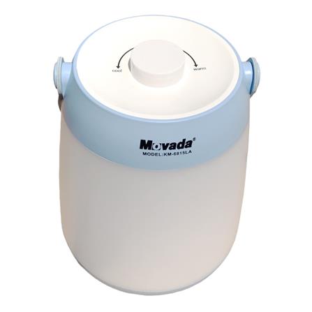 MOVADA LED CAMPING LAMP 5W DAYLIGHT KM-6815LA WHITE-BLUE