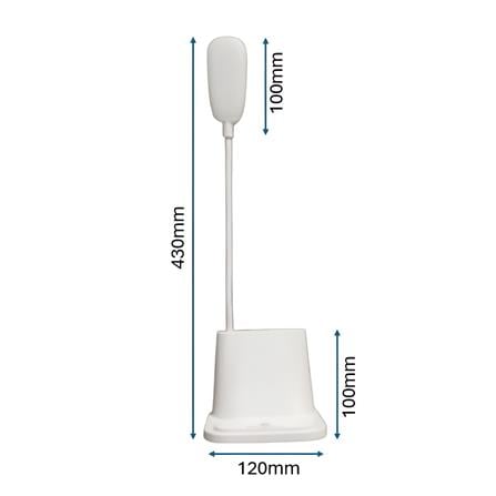 PROSTAR DESK LAMP LED D-1201 VARIANTION OF COLOR USB WHITE