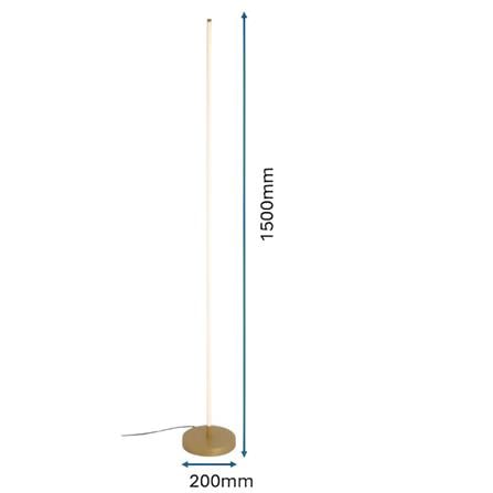 BO FLOOR LAMP LED ML-14731 25WATT 3COLOUR BLACK