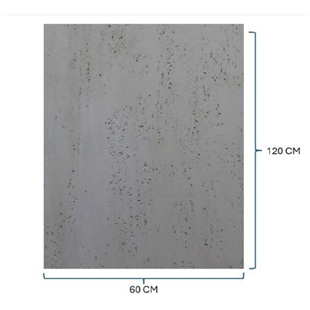 ECOCLASS STONE FACE TRAVERTINE 120X60CM TR-044 LIGHT YELLOW