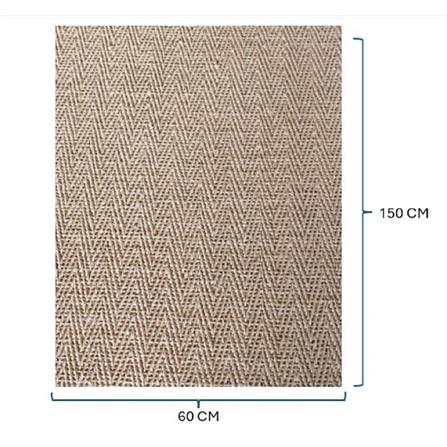 ECOCLASS STONE FACE WEAVING 150X60CM WP-056 KHAKI
