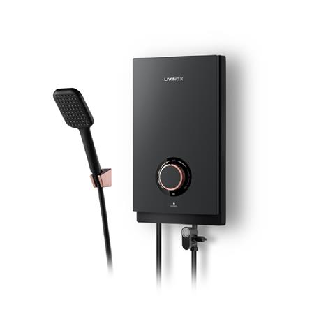 LIVINOX SHOWER HEATER NON PUMP WITH HAND SHOWER LWH-TS-E-MB MATT BLACK