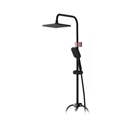 LIVINOX SHOWER HEATER NON PUMP WITH RAIN SHOWER LWH-TS-E-RMB MATT BLACK