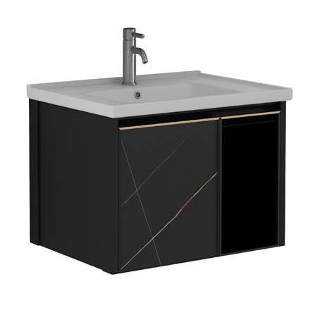 CABANA 5-IN-1 COUNTER WASHBASIN CBFAL66634 BLACK